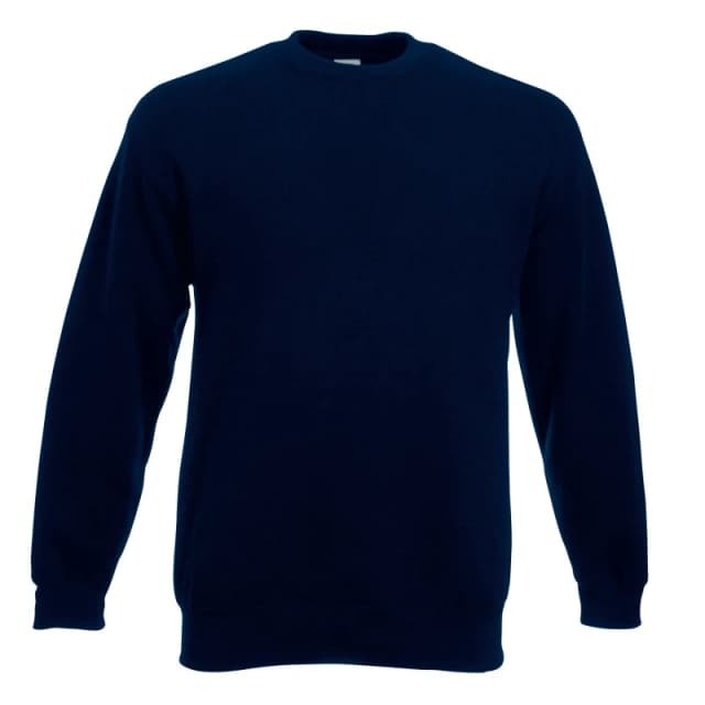 Fruit of the Loom Mens Premium 70 30 Set-In Sweatshirt in Mid Navy Size: Small Mid Navy Male S