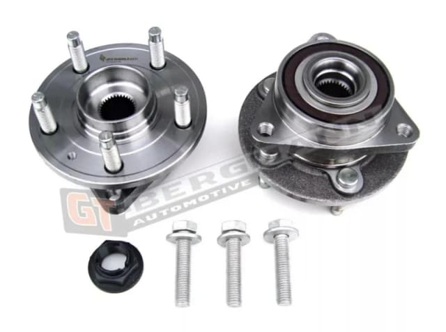 GT-BERGMANN GT24-001 Wheel bearing kit with fastening/mounting material, with groove Wheel Bearing Kit (654)