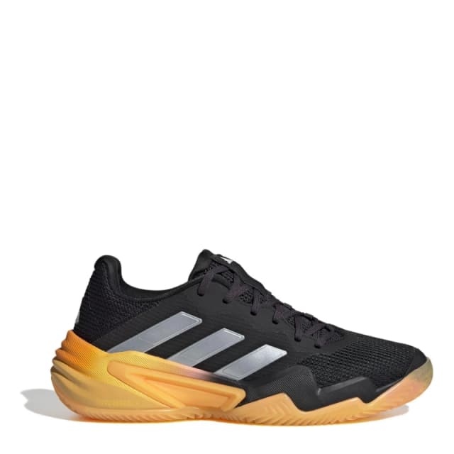 adidas Barricade 13 Tennis Shoes Womens Blk/Met/Sprk female 3.5 (36)