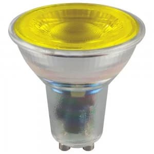 Crompton LED Coloured GU10 4.5w - Yellow