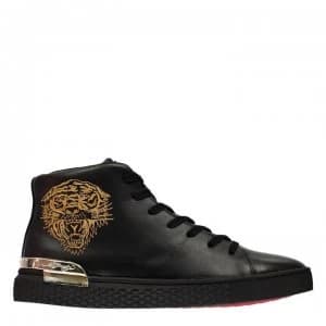 Ed Hardy Beast Hi Tops - Black/Gold