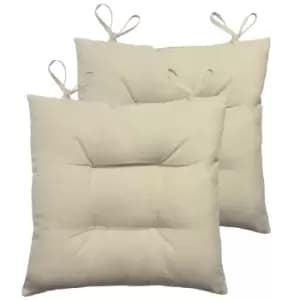 Cuba Twin Pack Seat Pads Natural