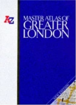 Master Atlas of Greater London by Geographers A-Z Map Company Book