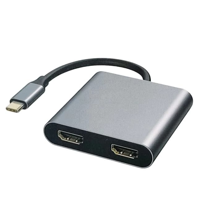 FDL USB TYPE C TO DUAL HDMI 2.0 ADAPTOR CABLE M/F/F