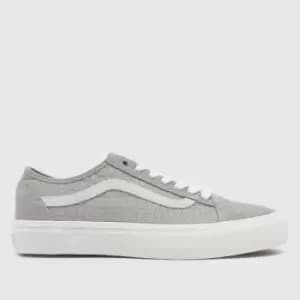 Vans old skool tapered vr3 trainers in grey