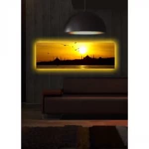 3090DACT-8 Multicolor Decorative LED Lighted Canvas Painting