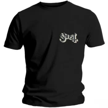Ghost - Pocket Logo Unisex XX-Large T-Shirt - Black