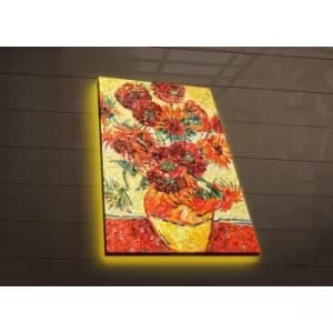4570DACT-53 Multicolor Decorative LED Lighted Canvas Painting