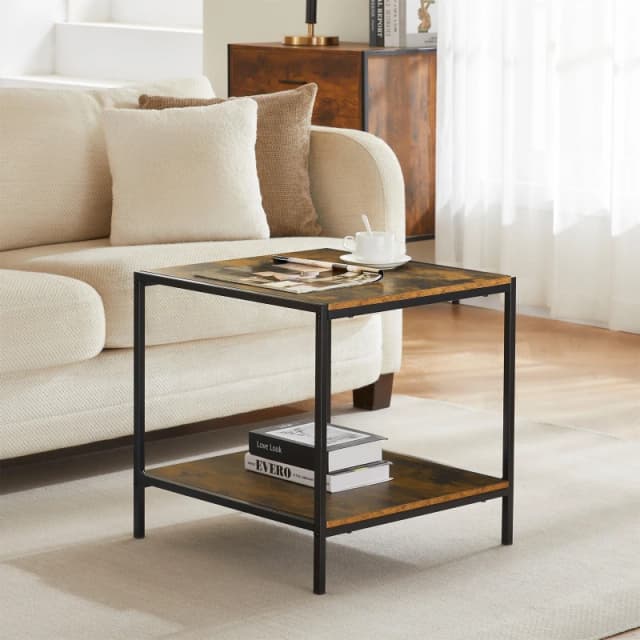 Lassic Vida Designs Brooklyn End Table Dark Wood unisex One Size
