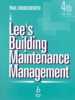 Lees Building Maintenance Management by Paul Wordsworth Book