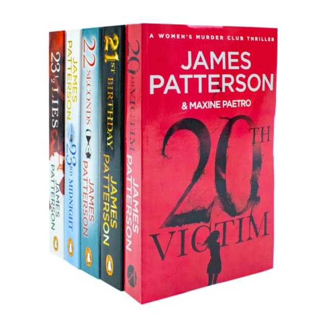 Womens Murder Club Series James Patterson 5 Books Collection Set James Patterson Books
