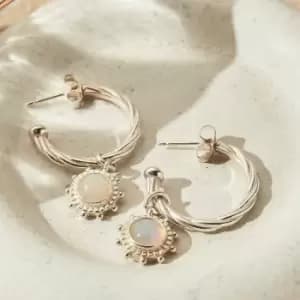 ChloBo Silver New Hope Hoop Earrings