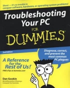 Troubleshooting Your PC for Dummies by Dan Gookin Paperback