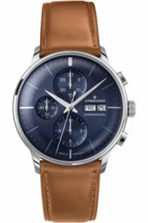 Mens Junghans Meister Chronoscope Chronograph Watch 027/4526.00