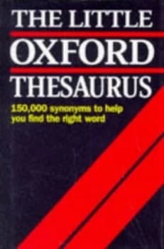 The Little Oxford Thesaurus by Alan Spooner Book