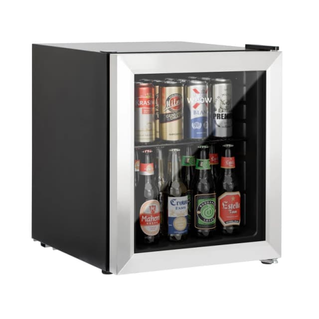 Willow Table Top 48L Beverage Cooler in Black Unisex
