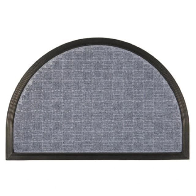Nicola Spring Heavy Duty Door Mat - 60 x 40cm - Grey Grey