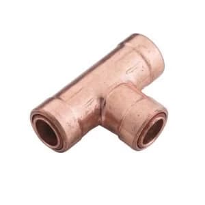 Plumbsure Push fit Equal tee Dia10mm