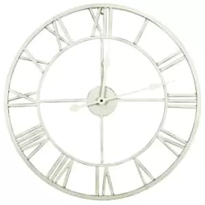 Indoor Wall Clock Cream 100cm