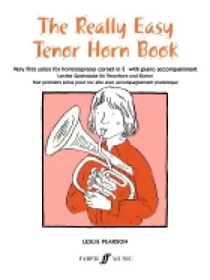 really easy tenor horn book very first solos for tenor horn with piano acco