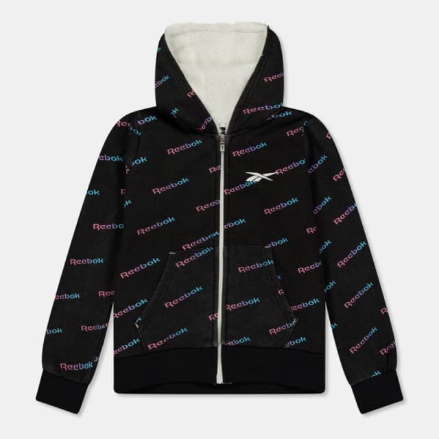 Reebok Ombre Hoodie Black female 9-10 (M)