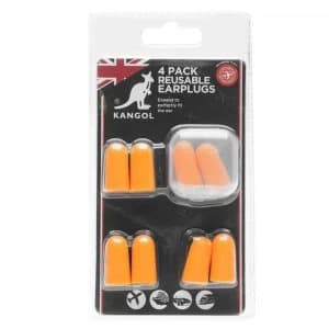Kangol Earplugs Set - Orange