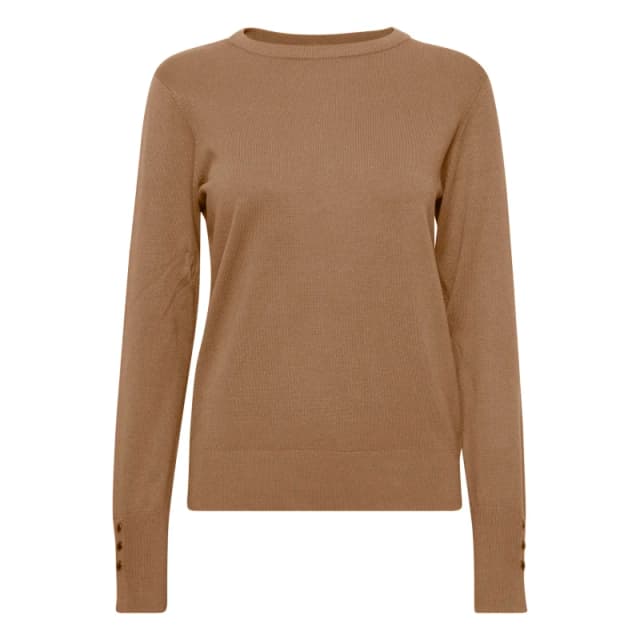 b.Young Womens long sleeve sweater b.young Pimba Beige Female M