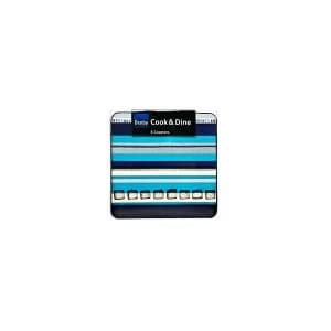 Denby Azure Imperial Coasters Set of 6