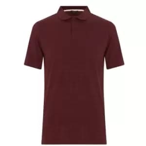 Ted Baker Fowd Short Sleeve Polo Shirt - Red