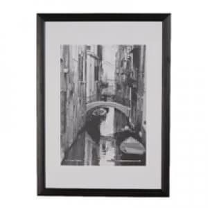 Photo Album Company Photo Album Co A2 Black Wood Frame Non-Glass PAWFA2BBLK