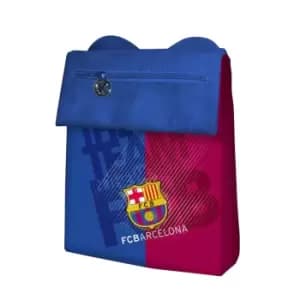 FC Barcelona Official Action Pocket Football Crest Mini Shoulder Bag (One Size) (Blue/Scarlet)