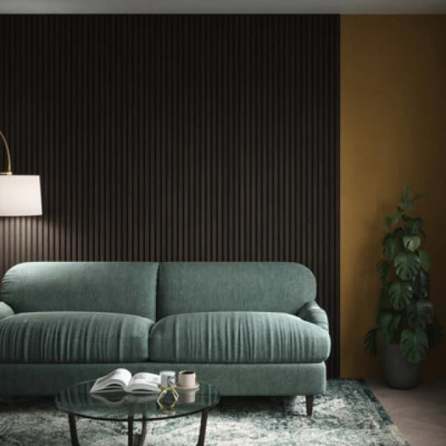 Kraus Dark Oak Acoustic Wall Panel, Brown WDP016