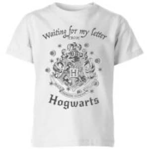Harry Potter Waiting For My Letter From Hogwarts Kids T-Shirt - White - 11-12 Years