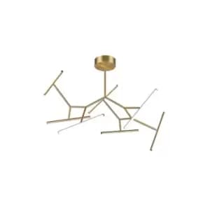 Kato Ceiling Light 68W 3000K Aluminum, Silicon Gold Matt