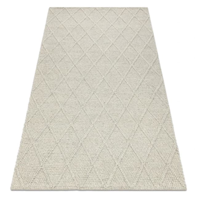 RugsX Tahar Rug in Beige Size: 90cm x 150cm Beige Unisex 90cm x 150 cm