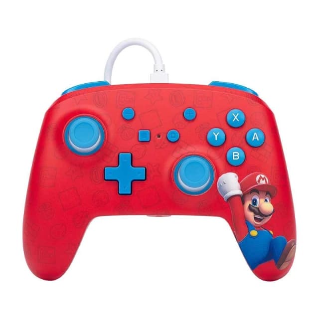 PowerA Enhanced Wired Controller for Nintendo Switch - Woo Hoo Mario
