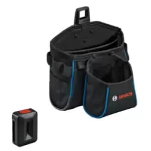 1600A0265S ProClick Tool Storage Pouch gwt 2 Compartment For Tool Belt - Bosch