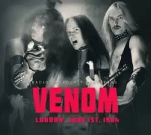 Venom London, June 1, 1984 / Broadcast Recording CD multicolor
