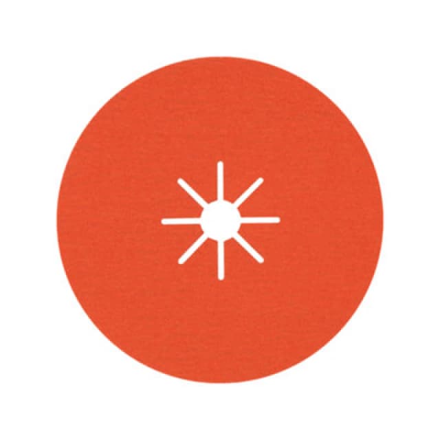 Bosch Expert R782 Prisma Fibre Sanding Disc 180mm 2608621830 Diameter: 180mm