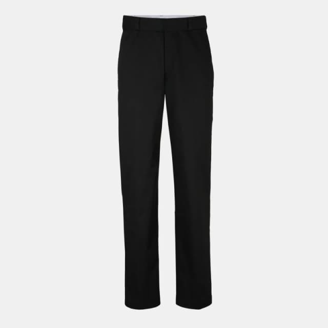 Hugo Mens Straight Leg Trousers Black male 31W R