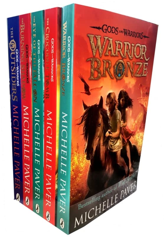 Gods and Warriors Collection 5 Book Set Michelle Paver Young Adult Fantasy Paperback Michelle Paver Books