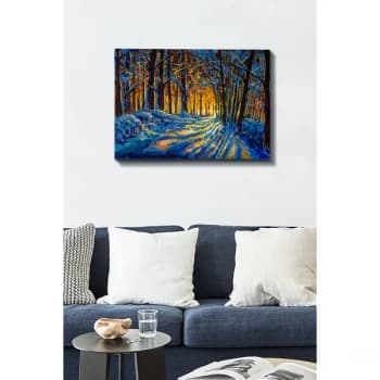 Kanvas Tablo (50 x 70) - 111 Multicolor Decorative Canvas Painting