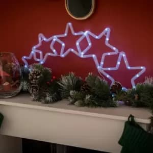 Star Arch White Outdoor Decorative Light