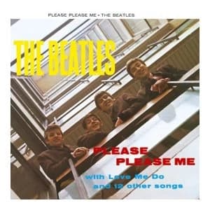 The Beatles - Please, Please Me Greetings Card
