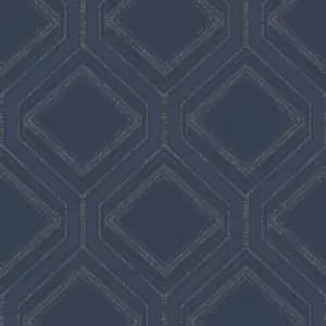 Superfresco Colours Savile Row Midnight Wallpaper