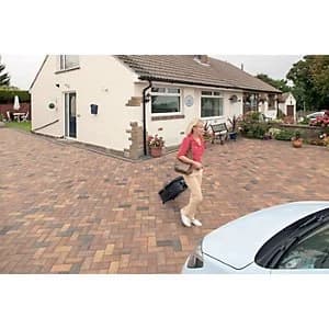 Marshalls Driveline Priora Block Paving Ochre 200 x 100 x 60mm Pack of 404