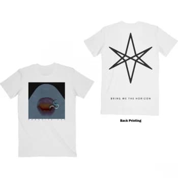 Bring Me The Horizon - Parasite Unisex Large T-Shirt - White