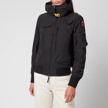 Parajumpers Womens Masterpieces Gobi Spring Coat - Black - S