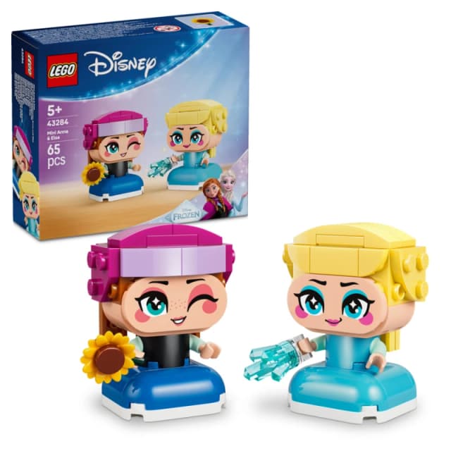 LEGO Disney Frozen Mini Anna & Elsa Building Toys 43284