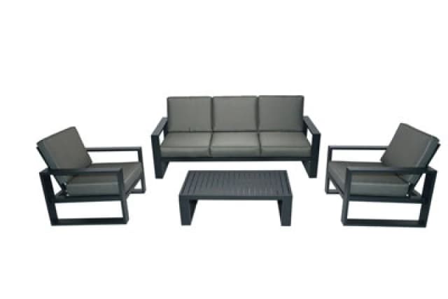 Furniture One 3 Seater Reversible Corner Storage Sofa Bed - Dark Grey A1373-UK-F